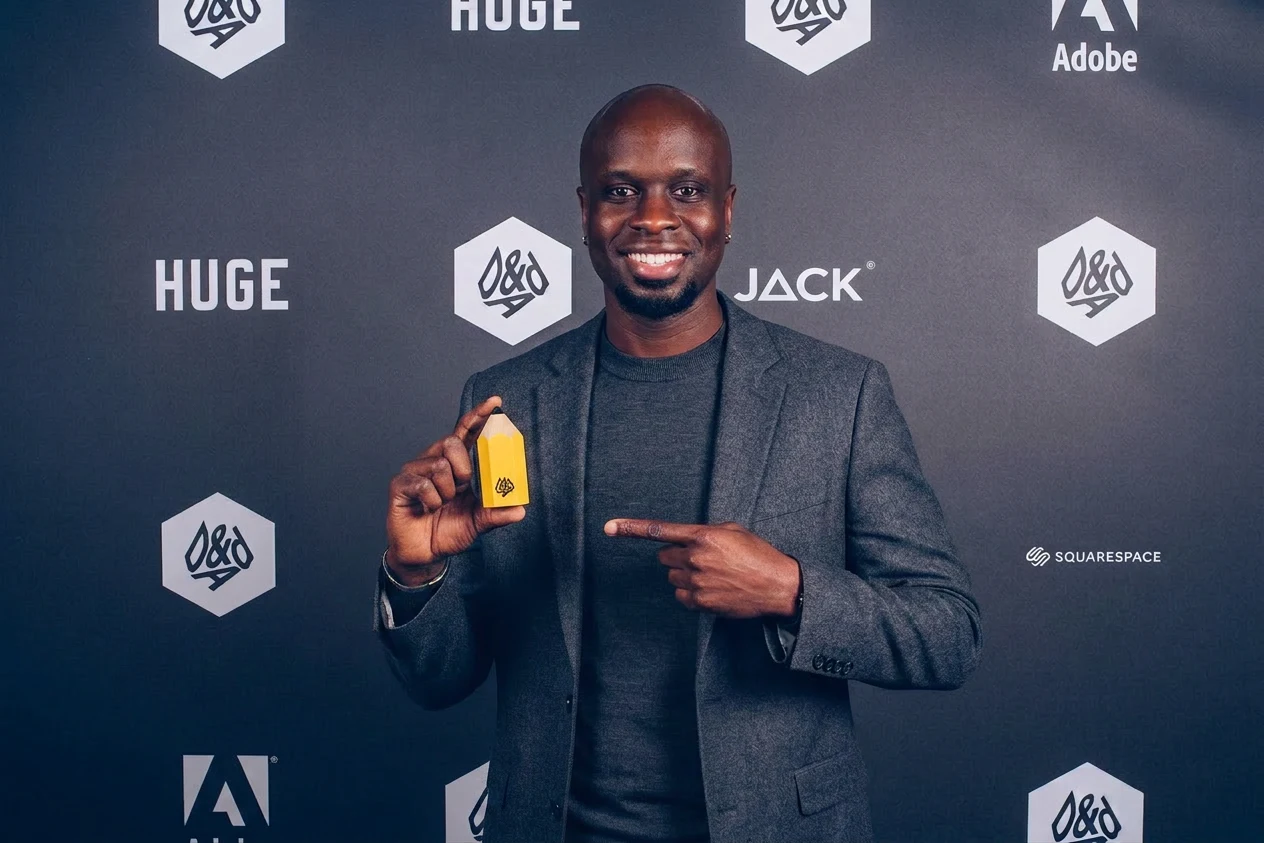 Portrait photograph of Geoffrey Idun — creative director and senior design consultant